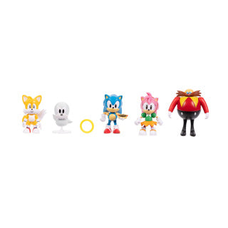Sonisk figur 6,5 cm bølge 19 assorteret | 4 stk