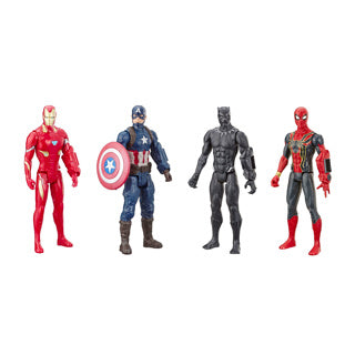 Marvel avengers titan heroes figur 4-pakke