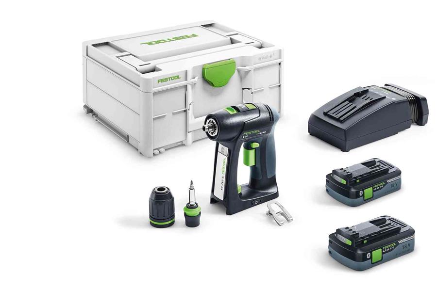 Festool akku bore-/skruemaskine c18 hpc 4.0 i-plus