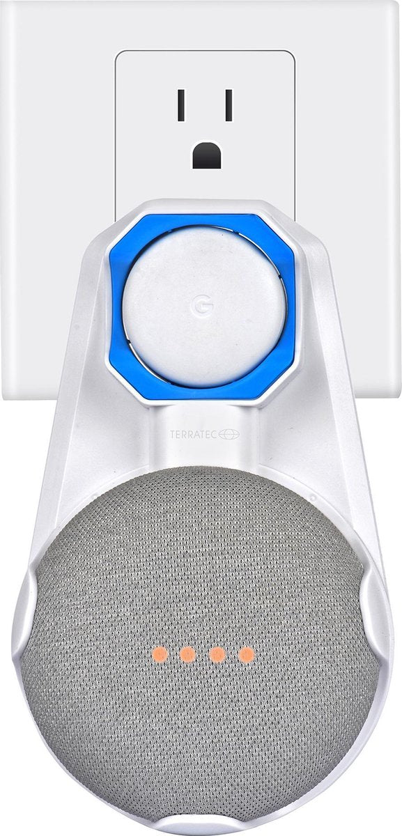 Terratec hold me google - vægholder til google home mini hvid