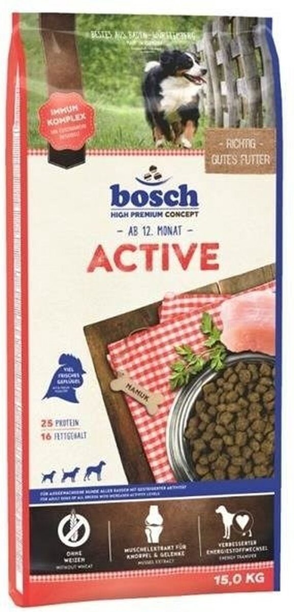 Bosch foder til voksne fugle 15 kg