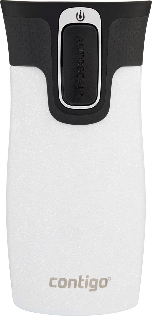 Contigo west loop mini autoseal termokandekop - salt - rustfrit stål isoleret kop - kaffekop-to-go, BPA-fri, lækagesikker kop-to-go med let at rengøre låg, holder varm i op til 6 timer, 300 ml