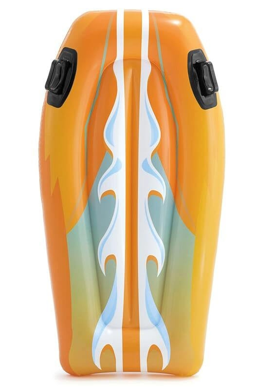 Intex oppusteligt svømmebræt-orange
