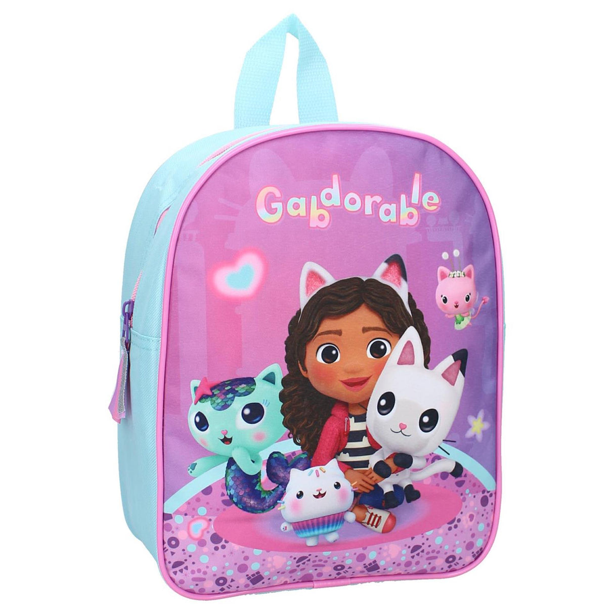 Vadobag rygsæk gabbys dukkehus 29x22x9cm lilla