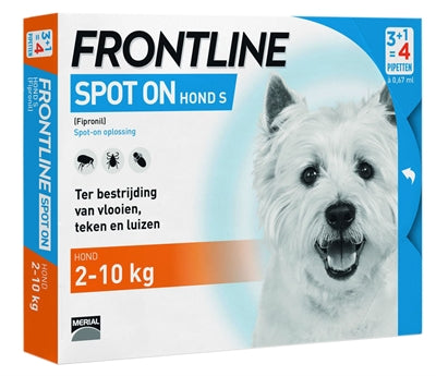 Frontline hundeplads på lille