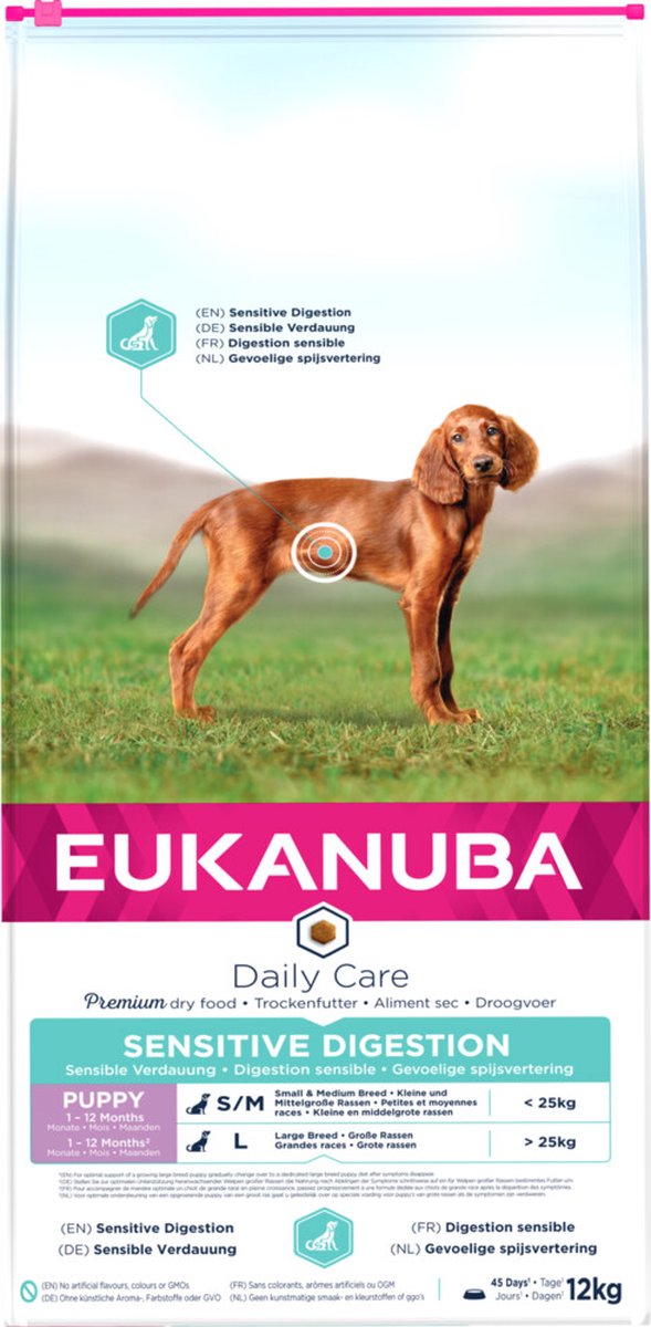 Eukanuba mad hvalp junior kylling 12 kg