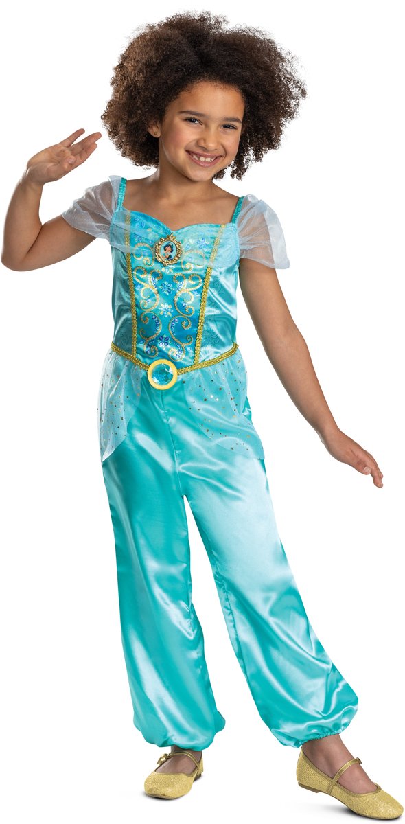 Disguise disney - jasmin børnekostume klassiske s (5 - 6)