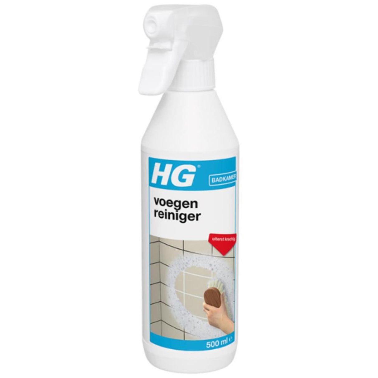 Hg fugerenser 500ml gør fugemassen let at rengøre igen