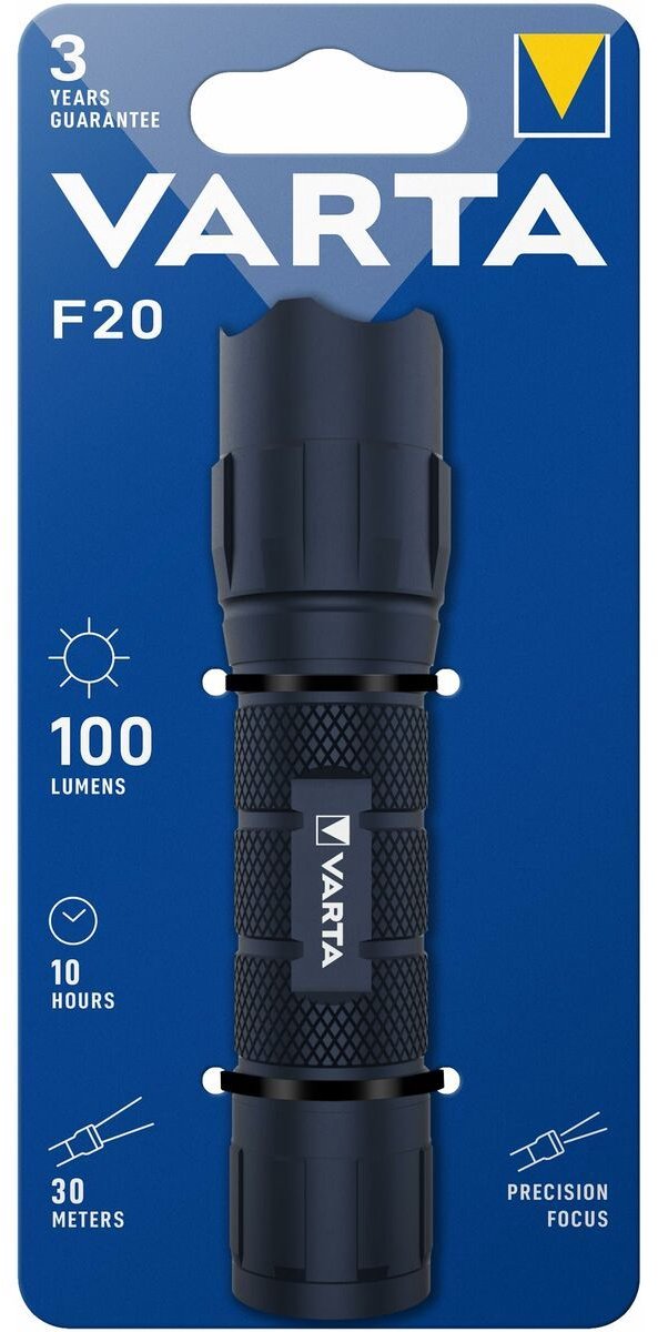 Varta lommelygte – f20 – 1 stk