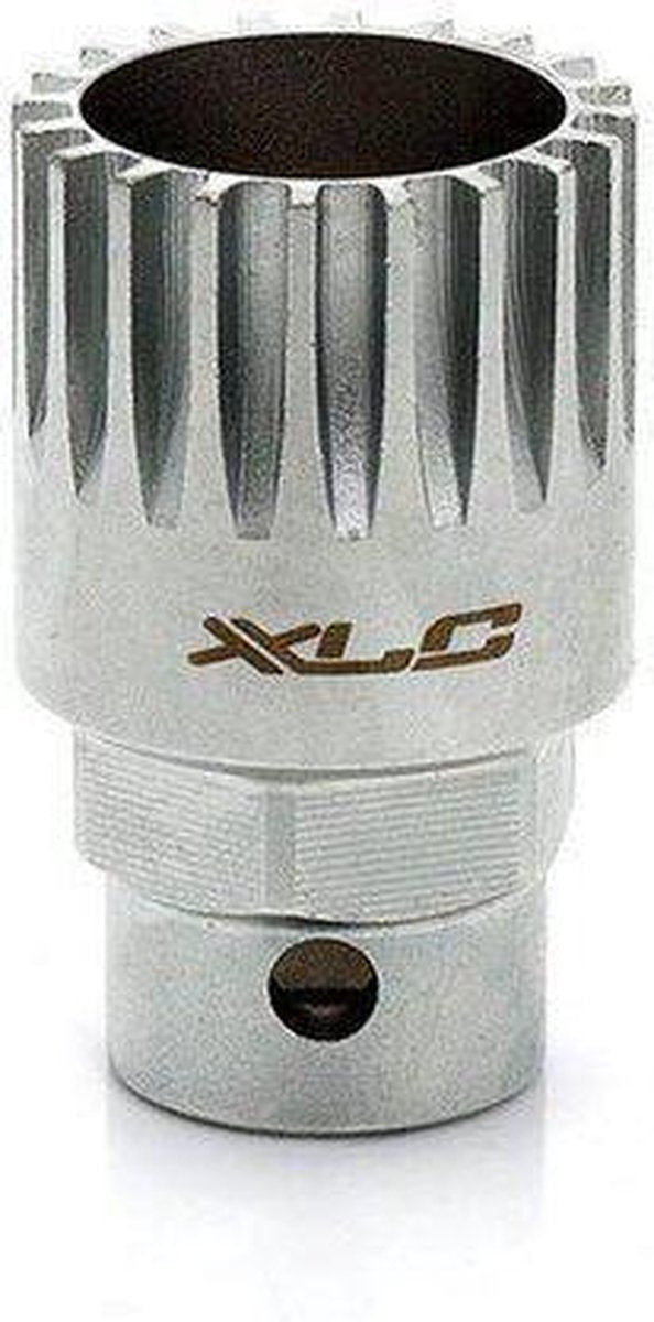Xlc to-s05 kranknøgle - shimano - isis - 24 mm - sølv