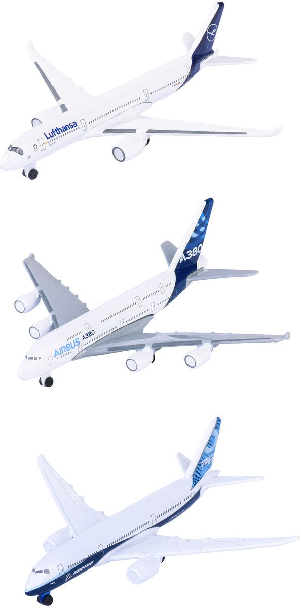 Majorette lufthavnskøretøjer, 3-sort.