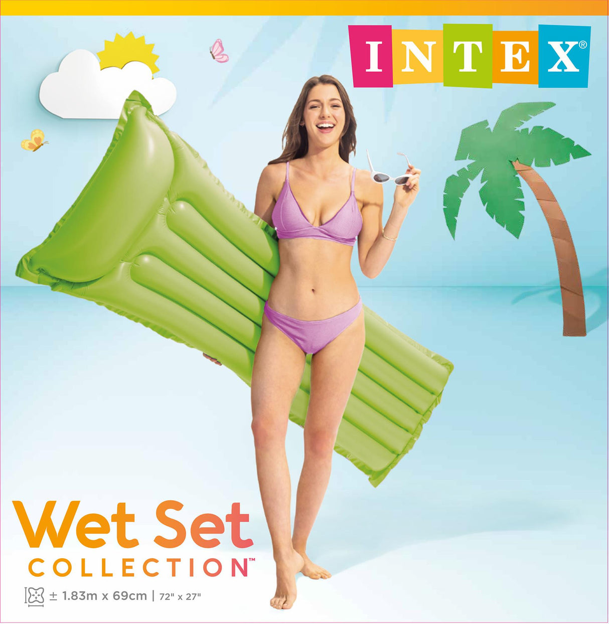 Intex luftbed economats 183x69 cm