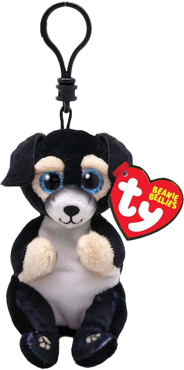 Ty beanie baby maver clip ranger hund, 10 cm
