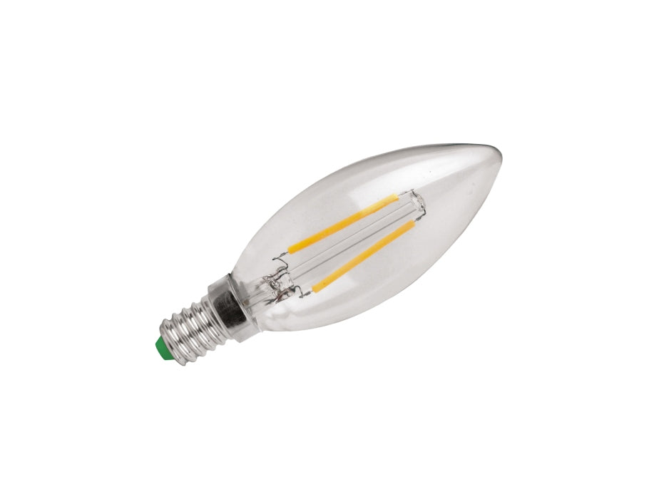 Megaman LED lampe - e14 - 250 lm - stearinlys - klar