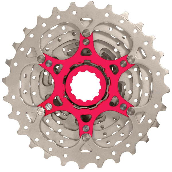 Sunrace kassette 10 speed csrx0 11-32t - metallisk