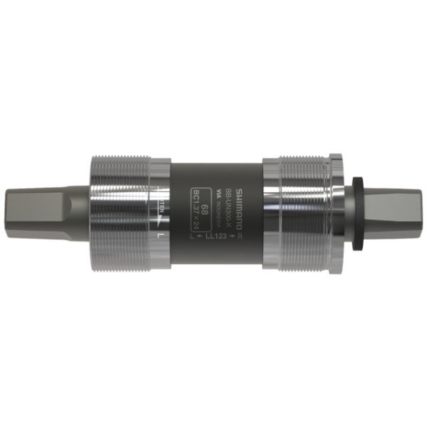 Shimano firkantet bundbeslag bb-un300 68mm 118mm - kædebeskytter type