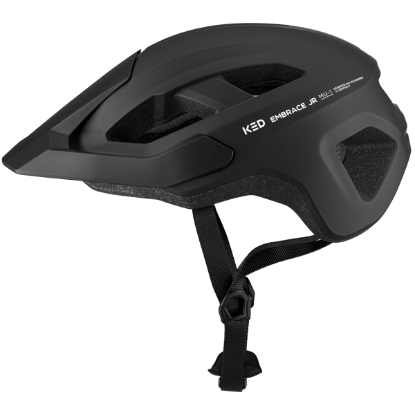 Ked cykelhjelm embrace jr s-m (52-58cm) - mat sort
