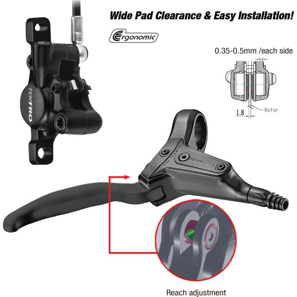 Tektro Disc Brake Set Hydro Links HD-T386 1800mm