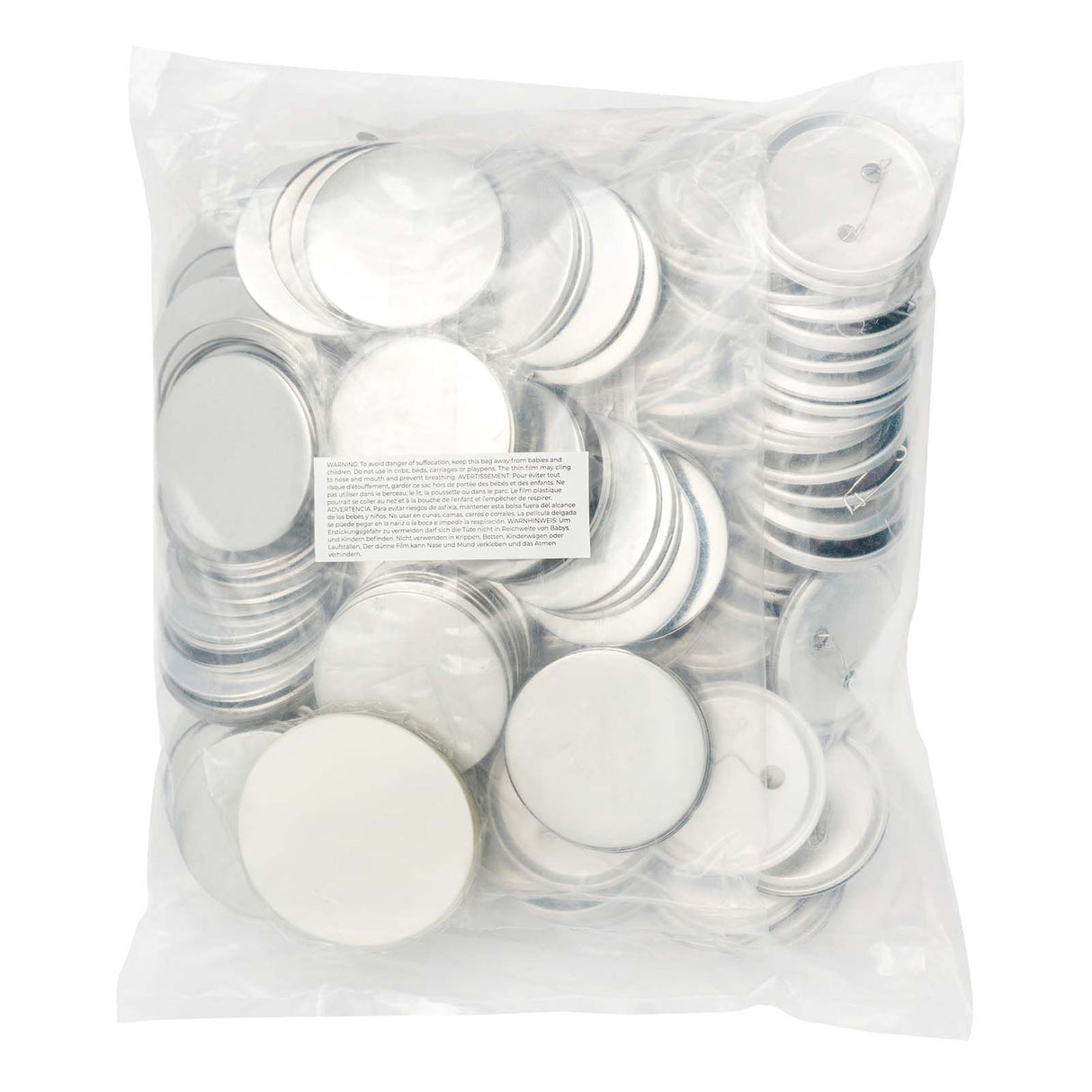 We r makers • knaptryk refill stor ø58mm 100stk