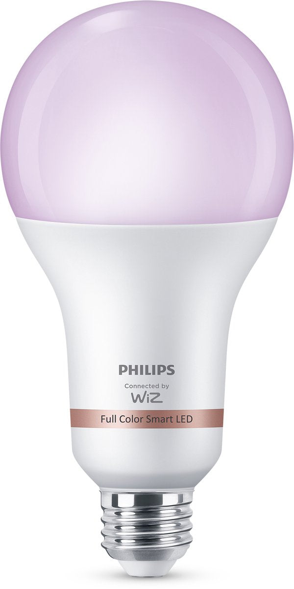 Philips smart lighting - lamp - slimme led-verlichting - gekleurd en wit licht - e27 - 150w - mat - wi-fi