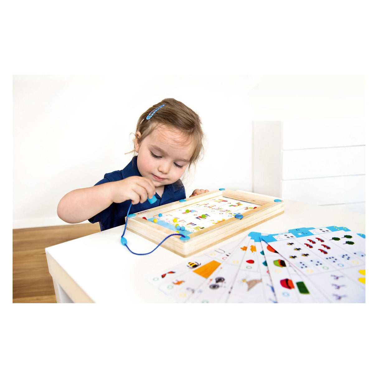 Beleduc logiplay magnetisk træspil