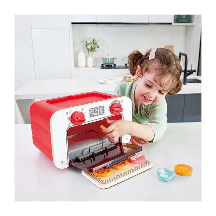 Hape Toy Ovn med Magic Cookies - Farveskiftende bageovn Legesæt, 3 år+