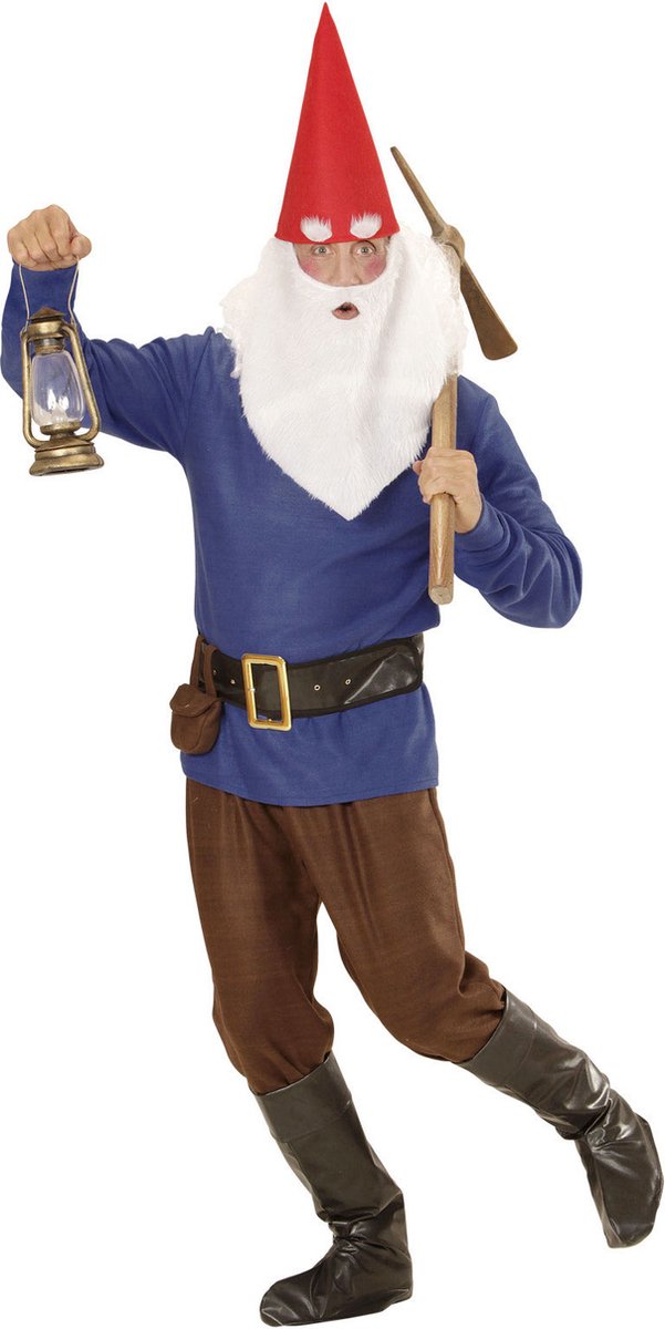 Finidi blå gnome wesley kostume