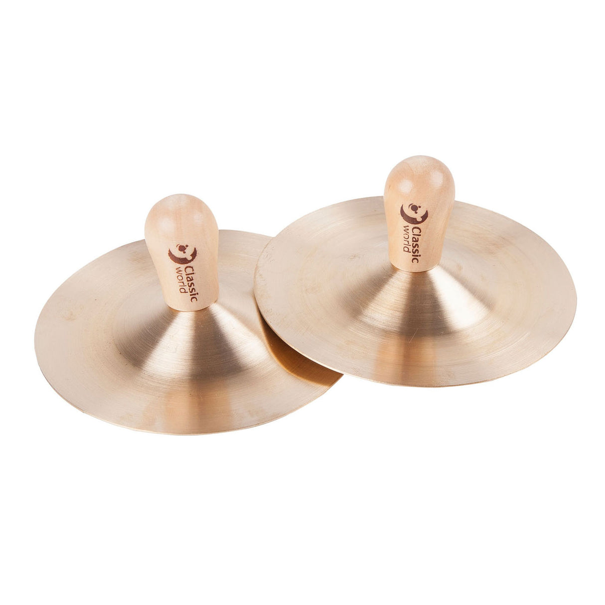 Klassiske verdens cymbaler metal, 15 cm