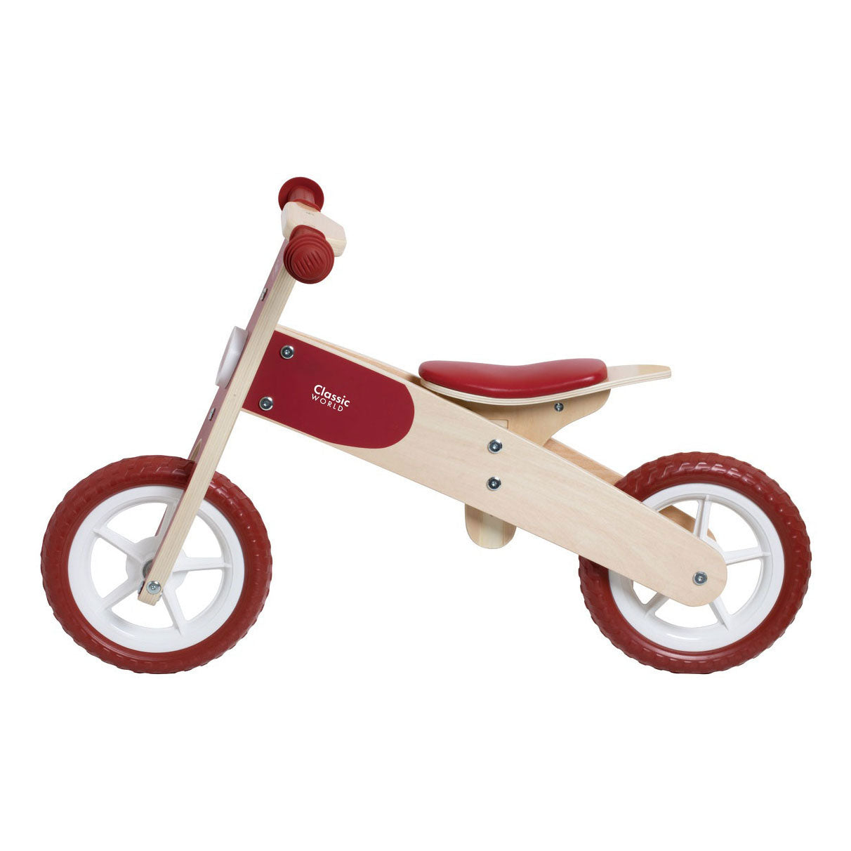 Classic World World Wooden Bordeaux Rød