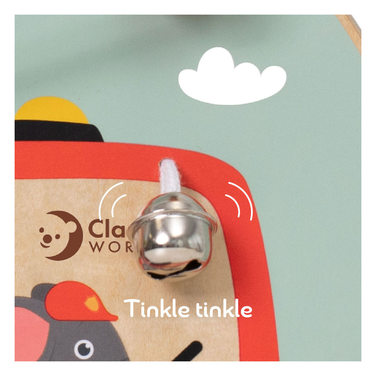 Klassisk verdens træ brandvæsen spilleplade - interaktiv legetøjstavle.