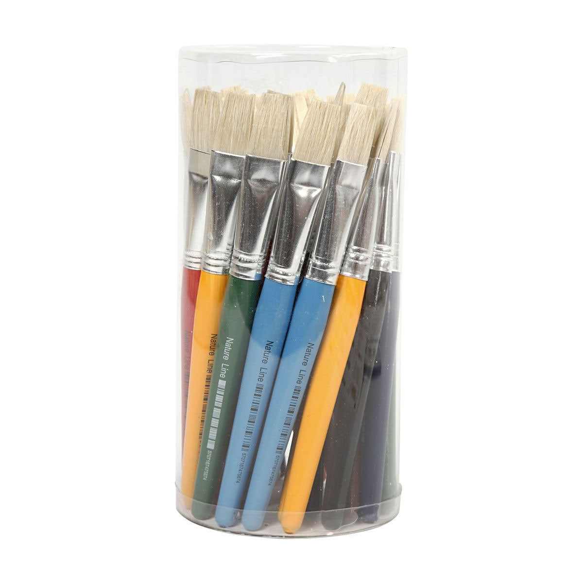 Creativ firma flade små børster, 30 stk.