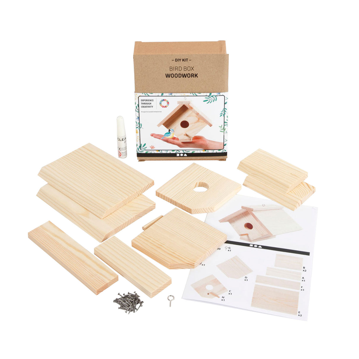 Creativ virksomhed https: www.cchobby.nl birdhouse-h-13-cm-d-14-5-cm-w-16-cm-1-piece