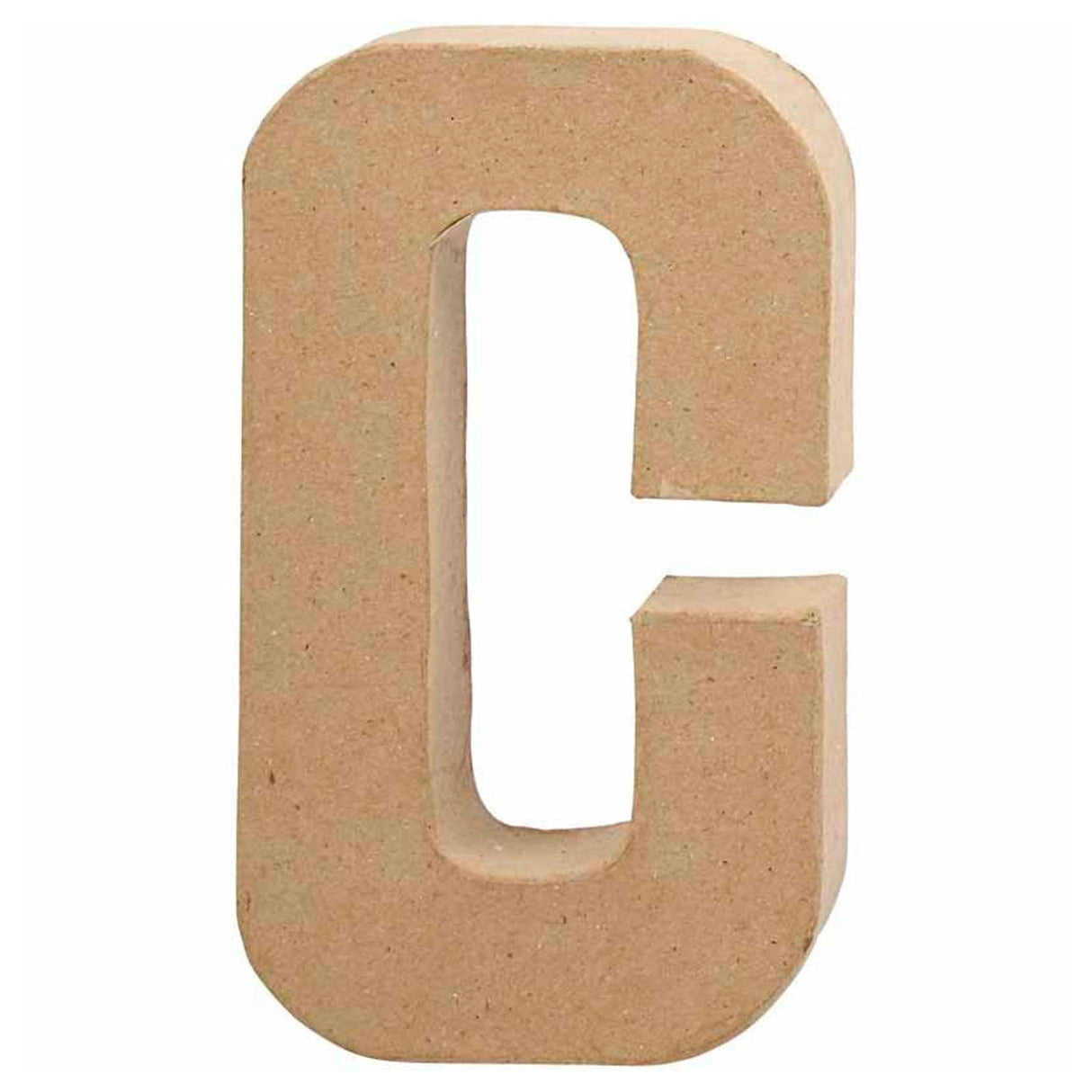 Creativ firmabrev papmaché - c, 20,5 cm