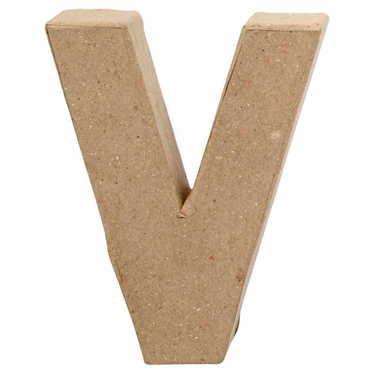 Creativ firmabrev papmaché - v, 10cm