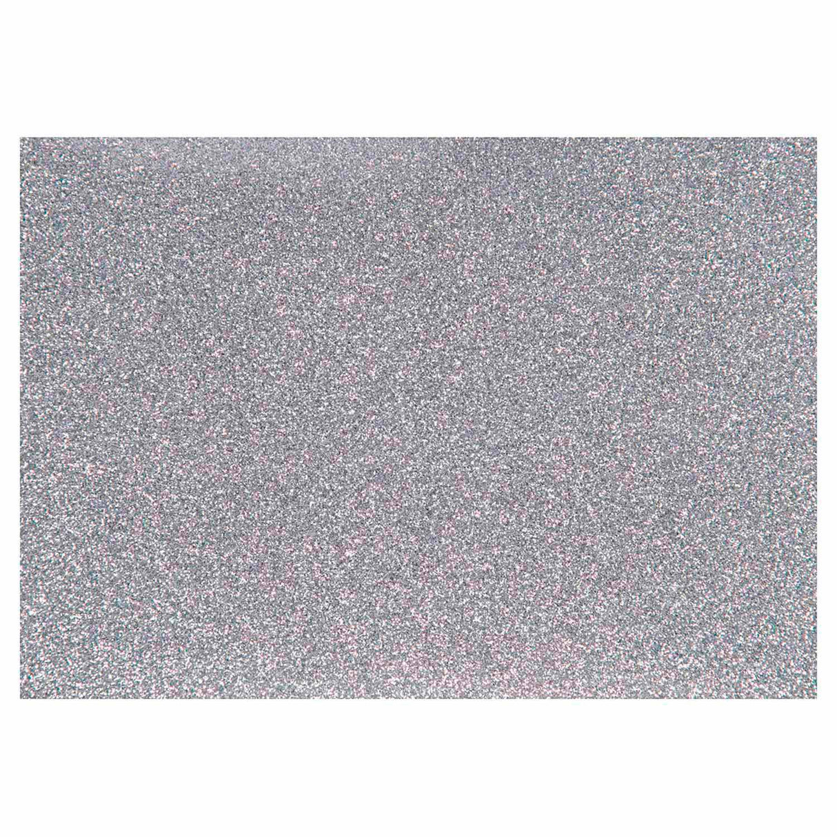 Creativ company strygefolie glitter sølv, a5