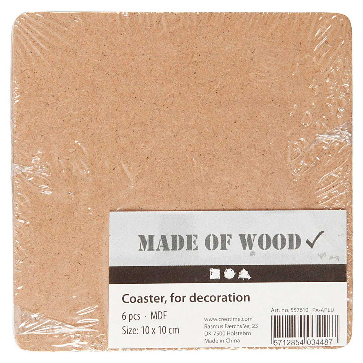 Creativ virksomhed https: www.cchobby.nl coasters-size-10x10-cm-thickness-3-mm-6-piece-1-box