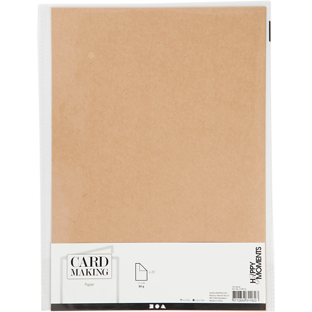 Creativ virksomhed https: www.cchobby.nl paper-a4-sheet-210x297-mm-120-gr-natural-20-piece-1-box
