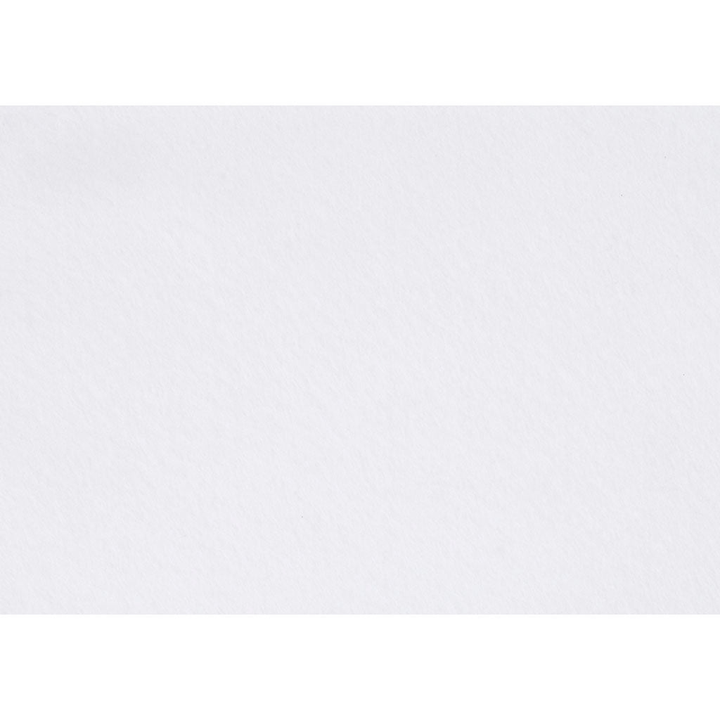 Creativ firma hobbyfilt hvid a4, 10 ark