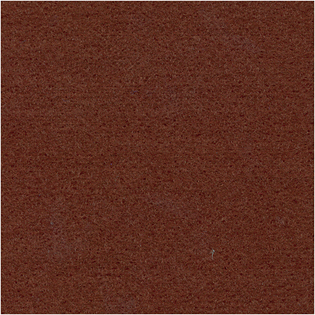 Creativ firma hobbyfilt brun A4, 10 ark