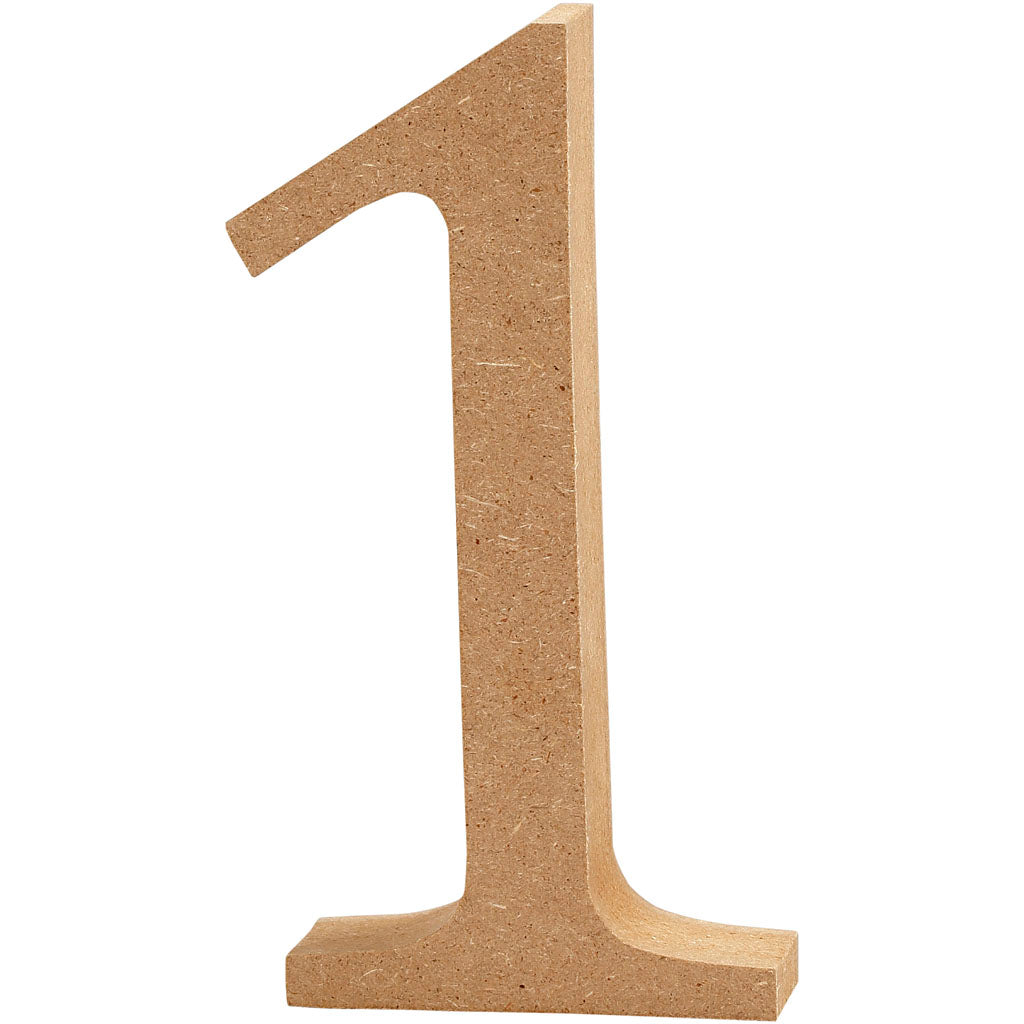 Creativ Company Nummer 1 MDF 13cm, 1 ..