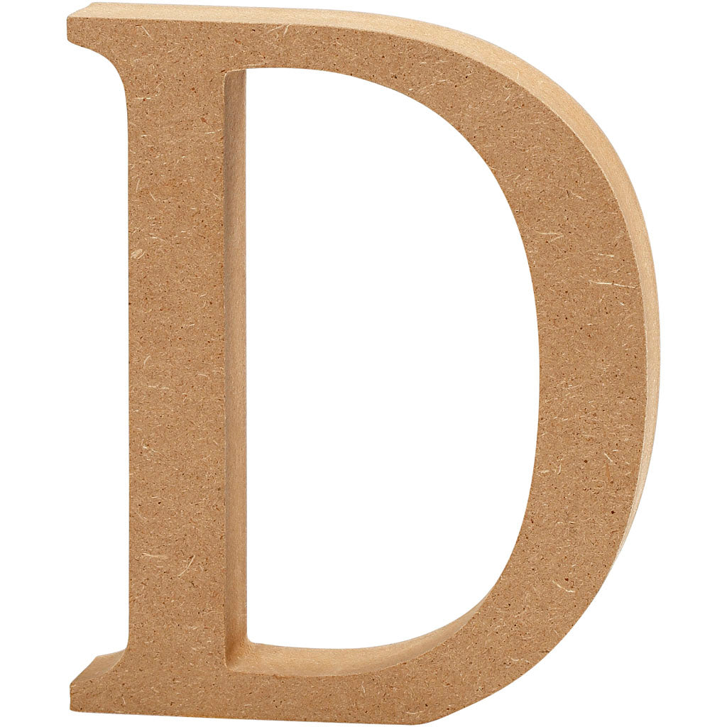 Creativ Company Letter D MDF 8CM, 1 ..