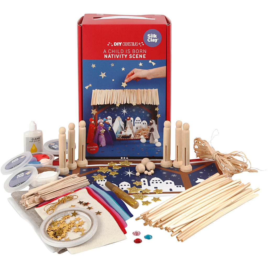 Kreativ virksomhed https: www.cchobby.nl er-is-een-kindeke-geboorte-1-set