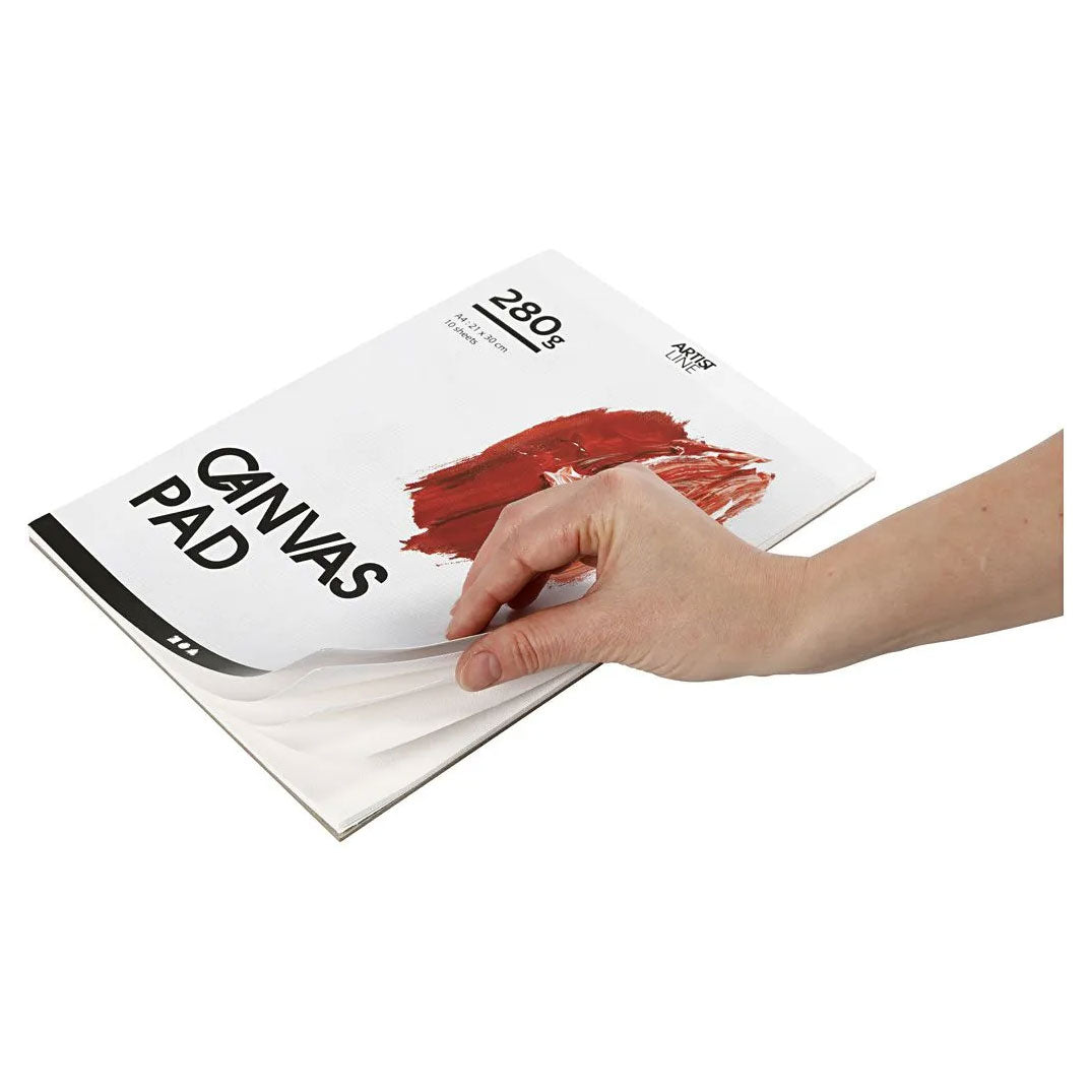 Creativ virksomhed https: www.cchobby.nl canvas-block-a4-sheet-210x297-mm-280-gr-white-10-sheet-1-piece