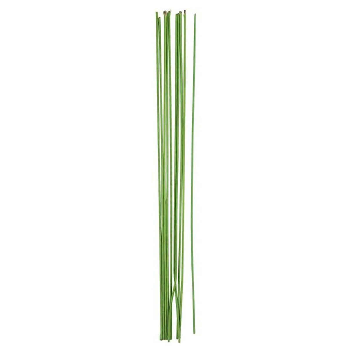 Creativ firma blomsterstængel tråd grøn 2 mm, 20 stk.