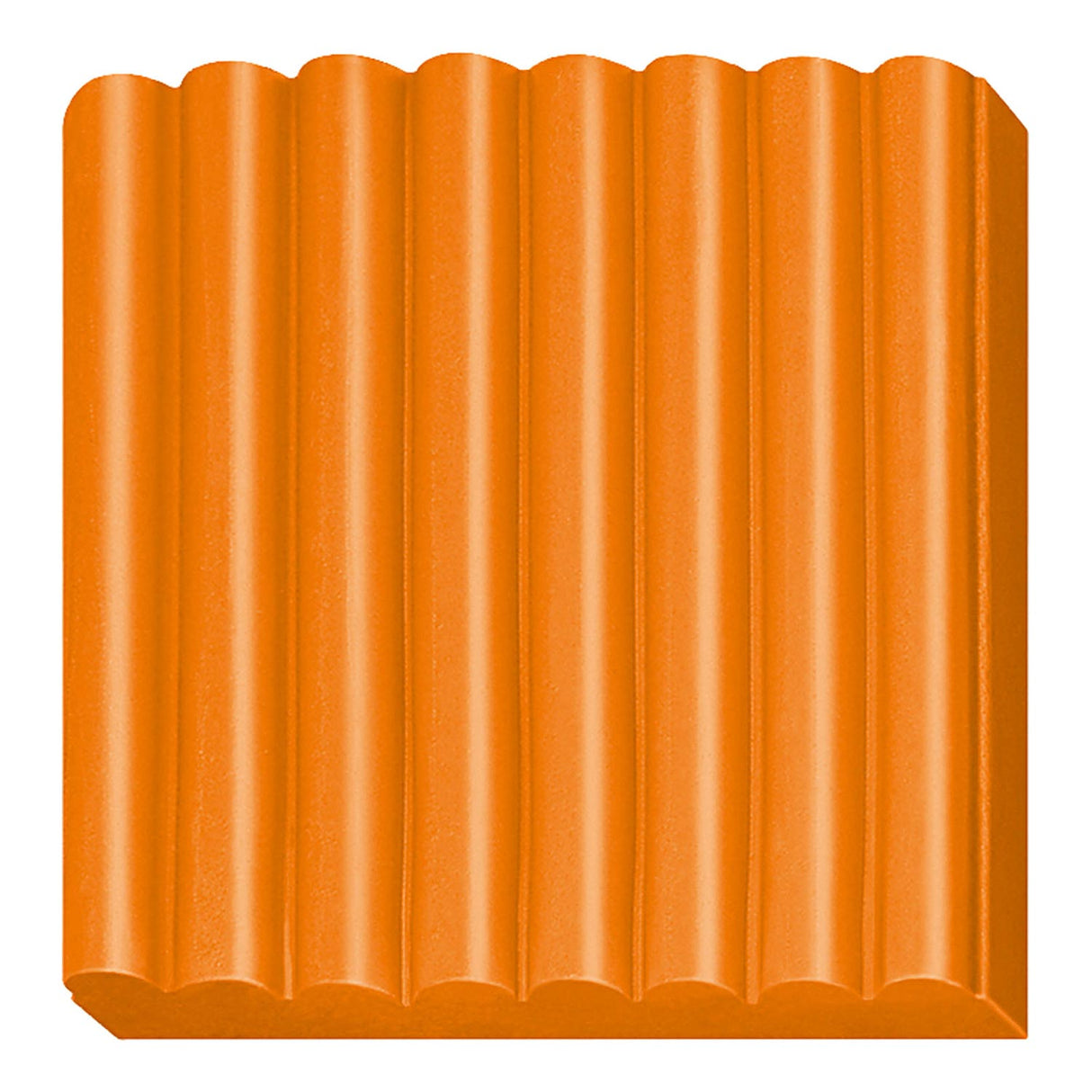 Fimo kids 8030 - ovnhærdende modellervoks - blok 42 g - orange