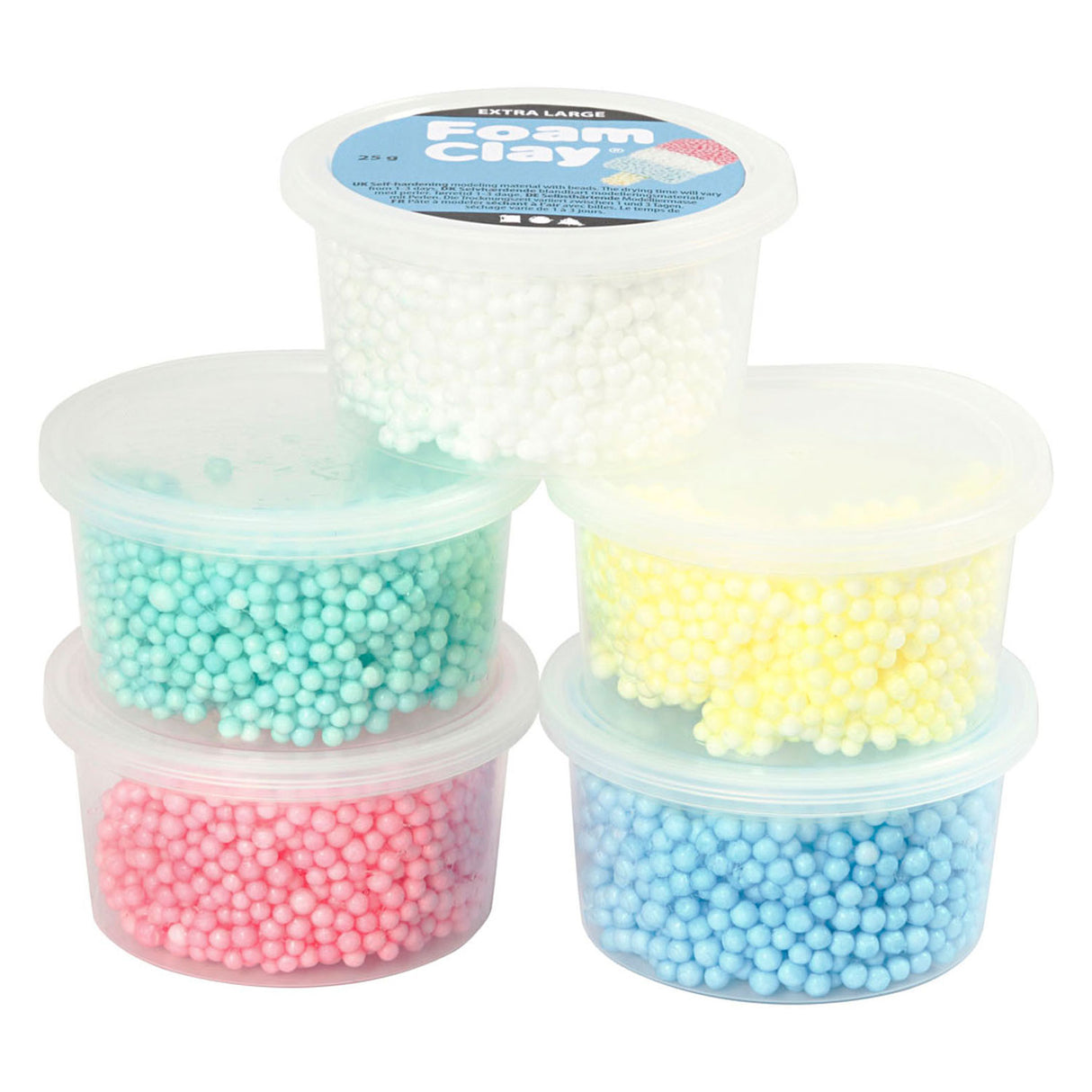Kreativ virksomhed https: www.cchobby.nl foam-clay-extra-large-diverse-colours-5x25-gr-1-doos