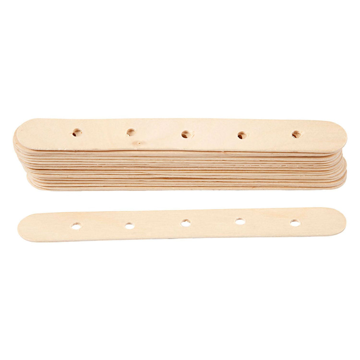 Creativ virksomhed https: www.cchobby.nl byggepinde-l-15-cm-b-1-8-cm-hul størrelse-4-mm-20-stykke-1-kasse