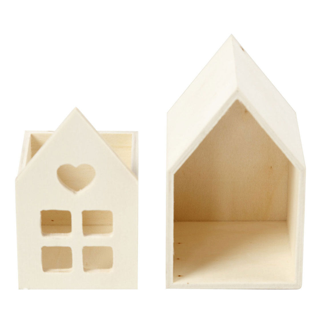 Creativ Company træhus med skuffe, 10,8 cm