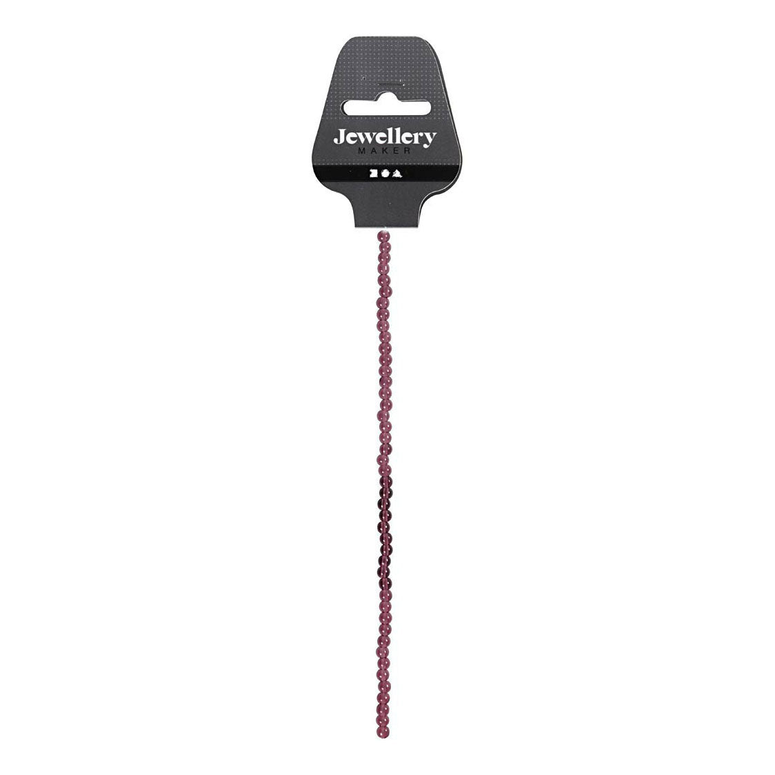 Creativ Company Glass Perles Purple, 45th.