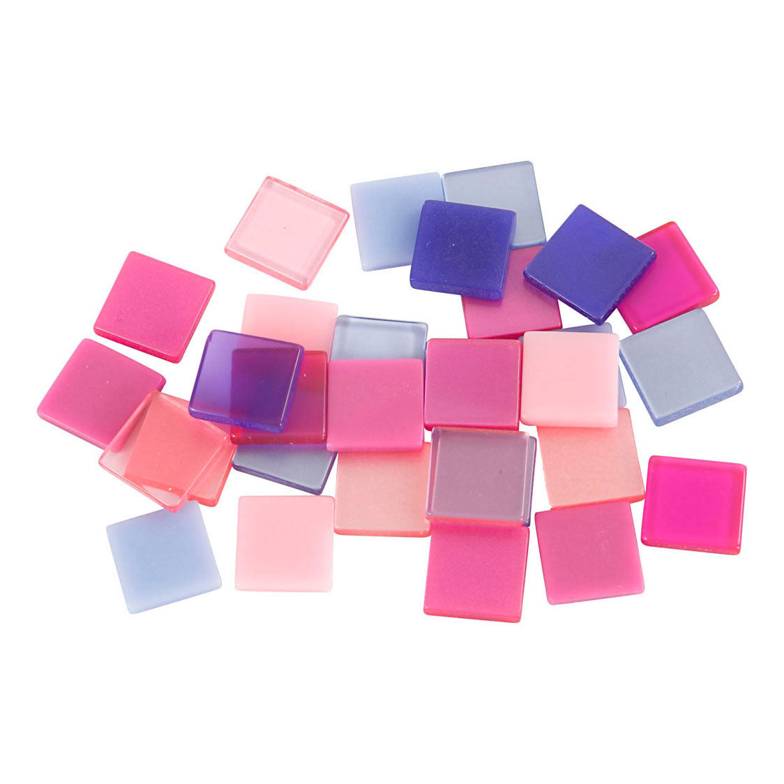 Creativ Company Mini Mosaic Purple 10x10mm, 25 gram